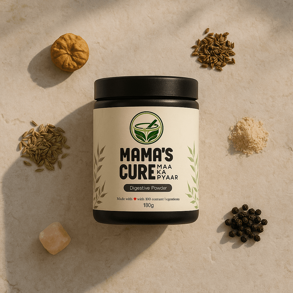 Mama's Cure Digestive Support Herbal Powder - 11 Ayurvedic Herbs